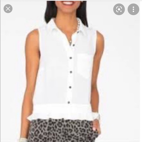 Cabi white blouse Clearance